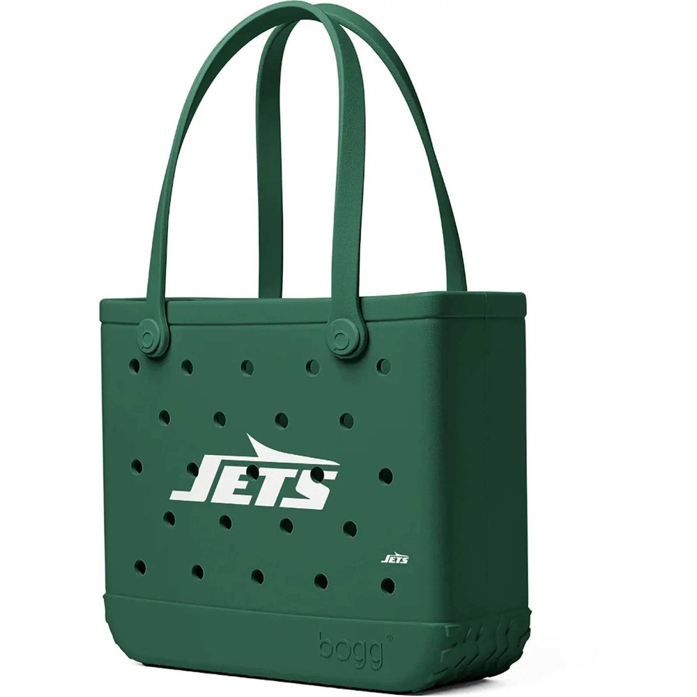 Original Large Bogg Bag Game Day NEW YORK JETS Limited Ed Tote w/2 insert bags